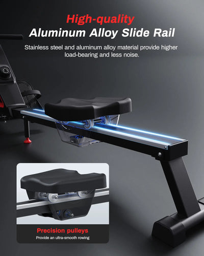 Compact Rowing Machine Home Gym Fitness