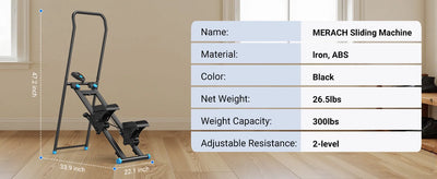 MERACH Stair Stepper for Home Gym Exercise