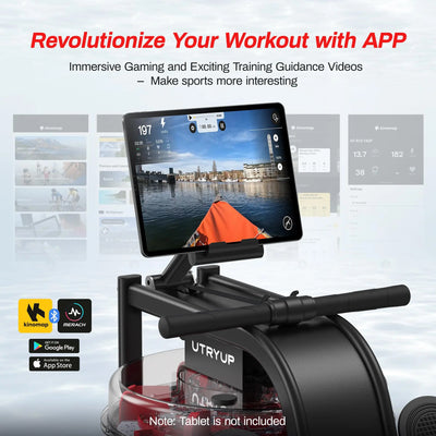 Compact Rowing Machine Home Gym Fitness