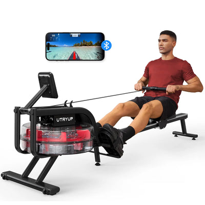 Compact Rowing Machine Home Gym Fitness