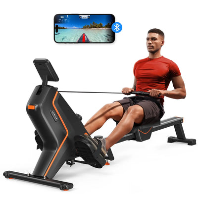 Compact Rowing Machine Home Gym Fitness
