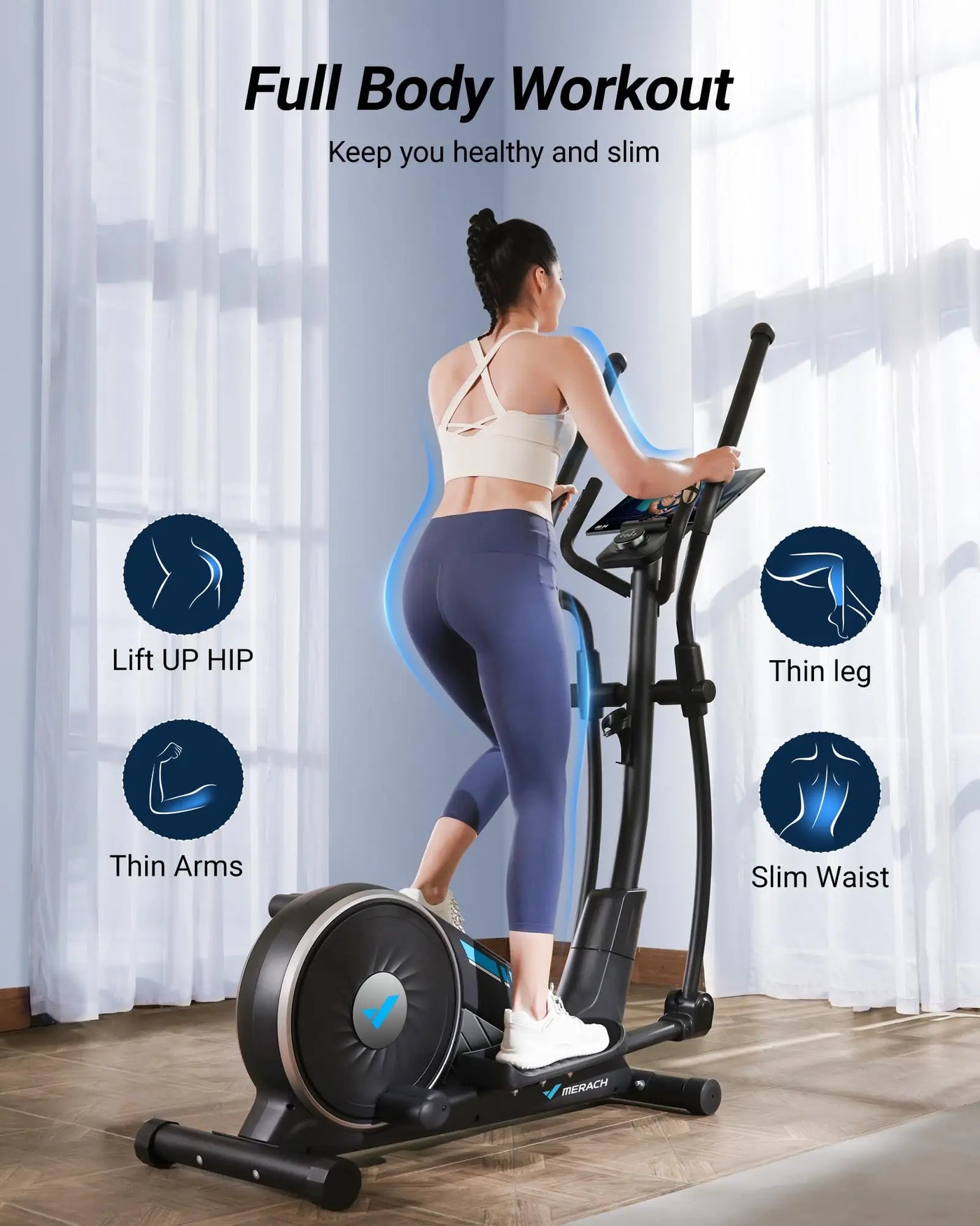 MERACH Elliptical Machine Elliptical Machine