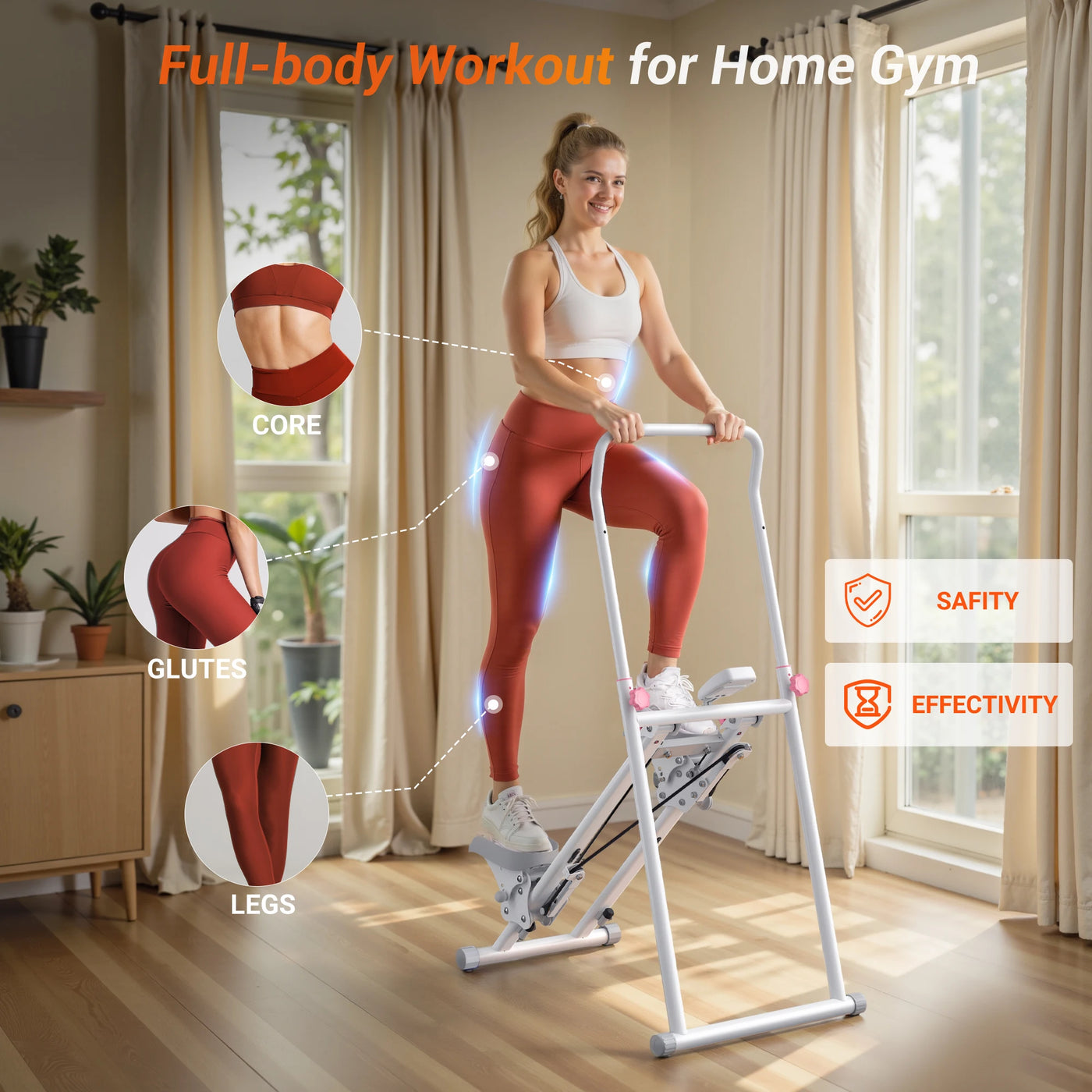 MERACH Stair Stepper for Home Gym Exercise