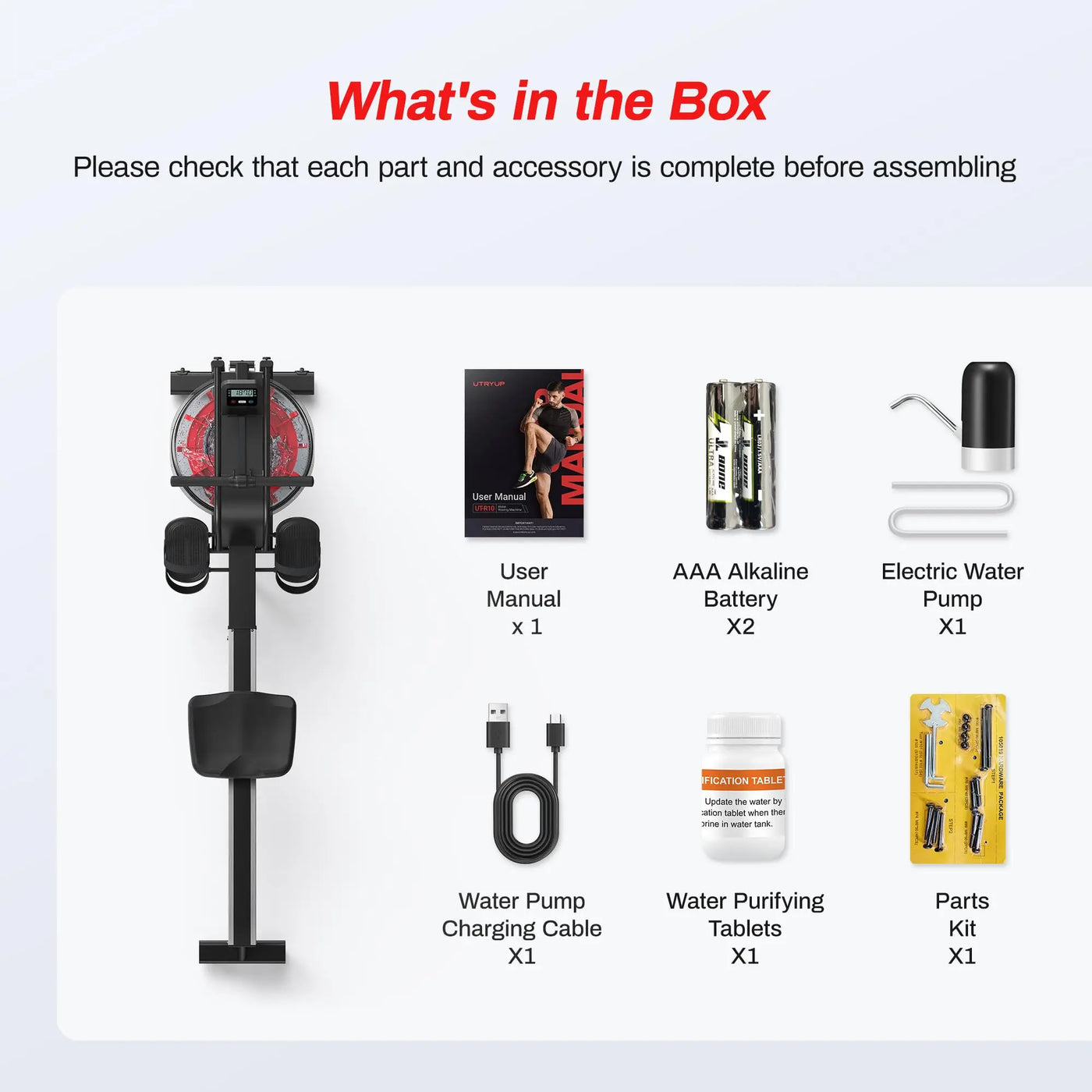 Compact Rowing Machine Home Gym Fitness