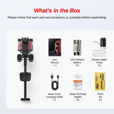 Compact Rowing Machine Home Gym Fitness