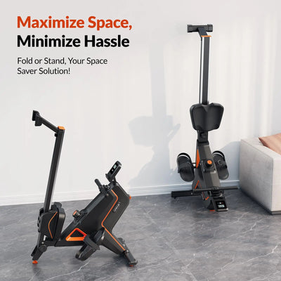 Compact Rowing Machine Home Gym Fitness