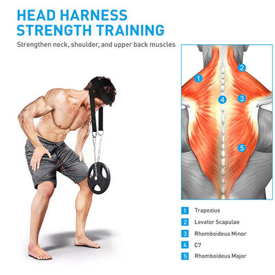 Training Strap Head Harness for Body Strength