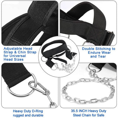 Training Strap Head Harness for Body Strength