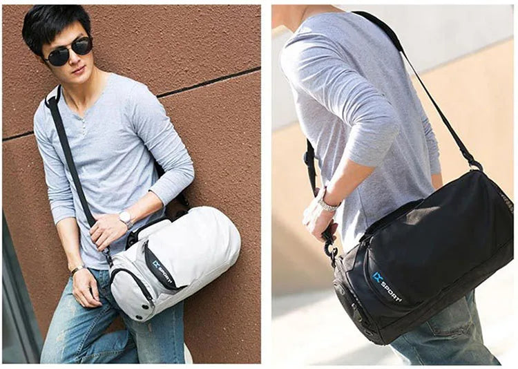 Large Gym Bag Fitness Bags Wet Dry Training Men Yoga For Shoes Travel Shoulder