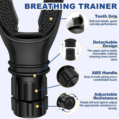 Breathing Trainer Lung Flexer Durable Fitness Exerciser