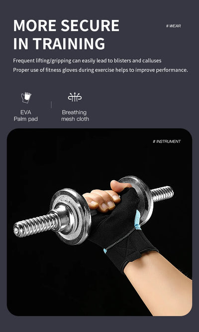 Workout Gloves Men Women Gym Lifting Fitness Climbing Exercises