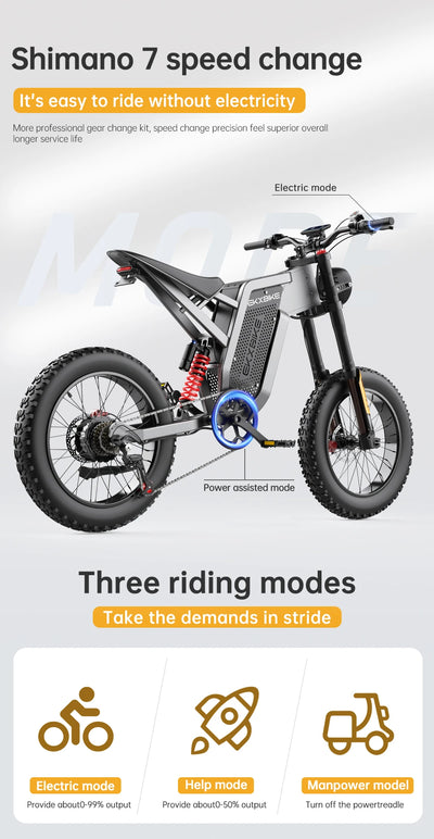 Samsung Battery Snow Electric Motorcycles