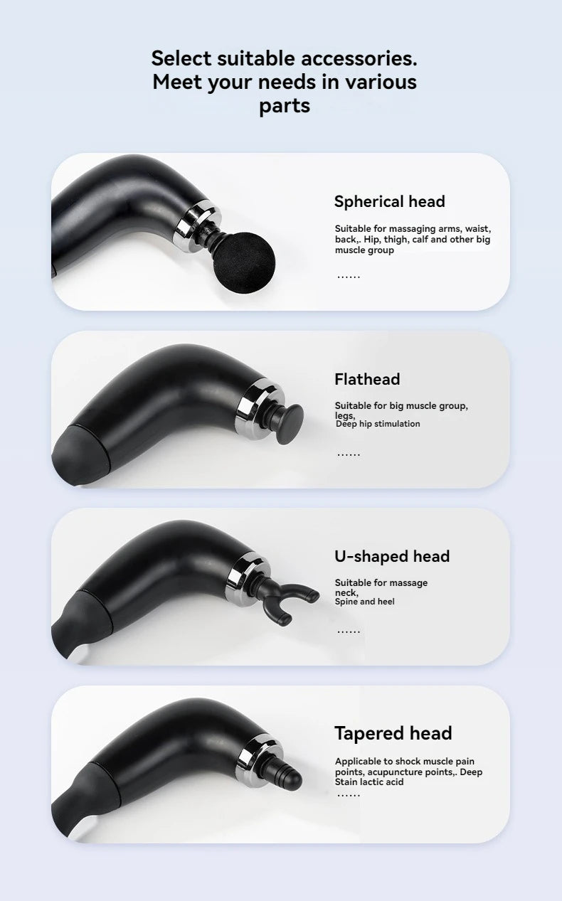 Fascia Gun Electric Massager