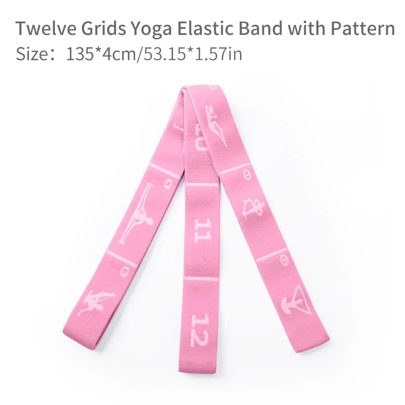 Multi-Functional Slimming Resistance Bands Yoga Strap Elastic Band