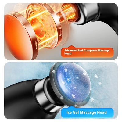 Fascia Gun Massage with Hot and Cold Heads