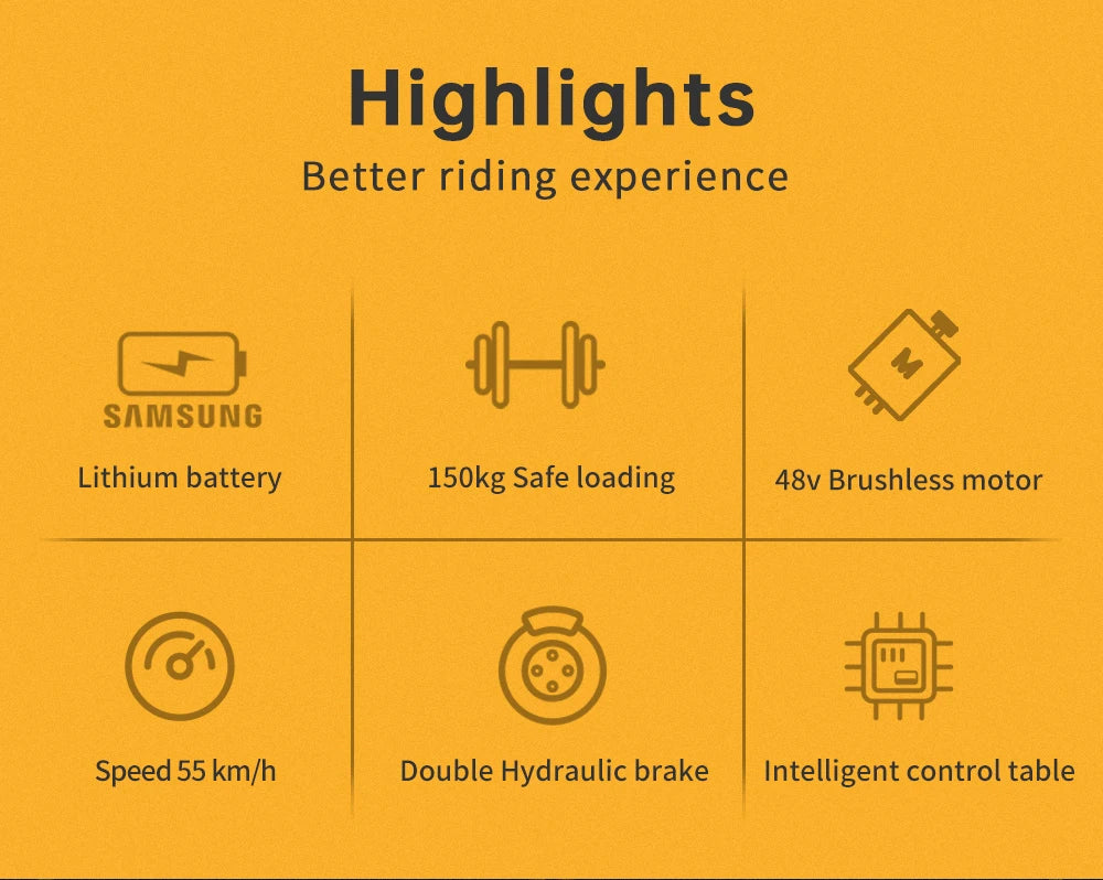 Samsung Battery Snow Electric Motorcycles