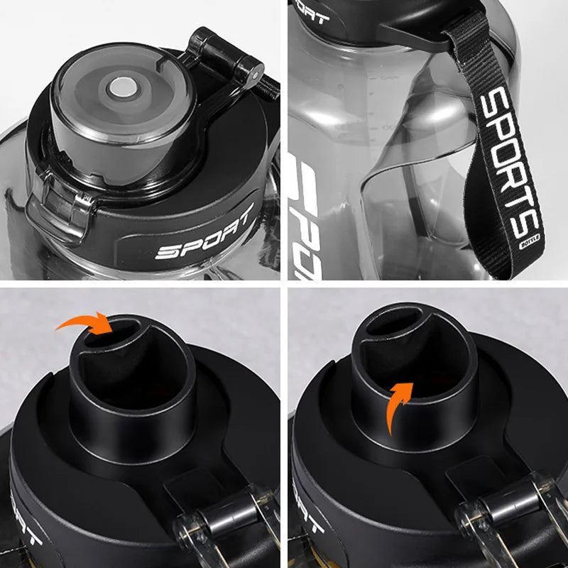 Gym Water Kettle for Camping Travel BPA Free Drinking Bottles