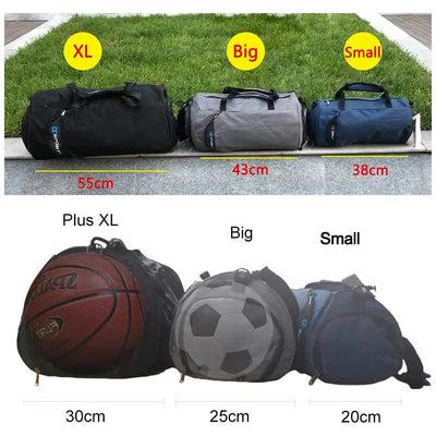 Large Gym Bag Fitness Bags Wet Dry Training Men Yoga For Shoes Travel Shoulder