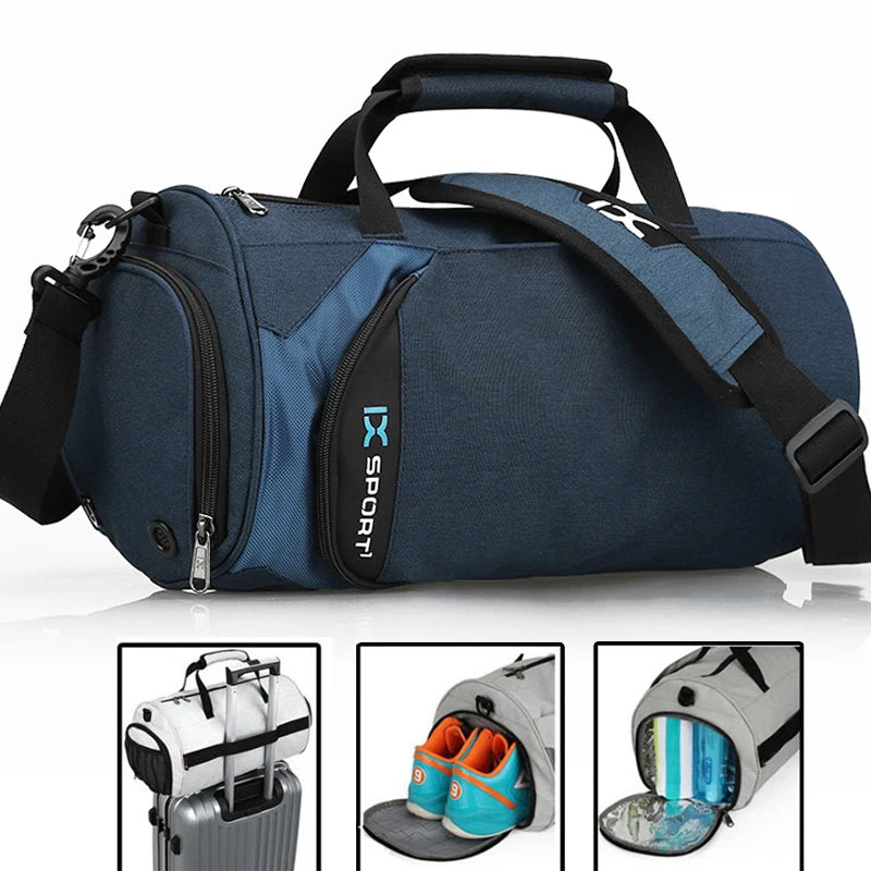 Large Gym Bag Fitness Bags Wet Dry Training Men Yoga For Shoes Travel Shoulder