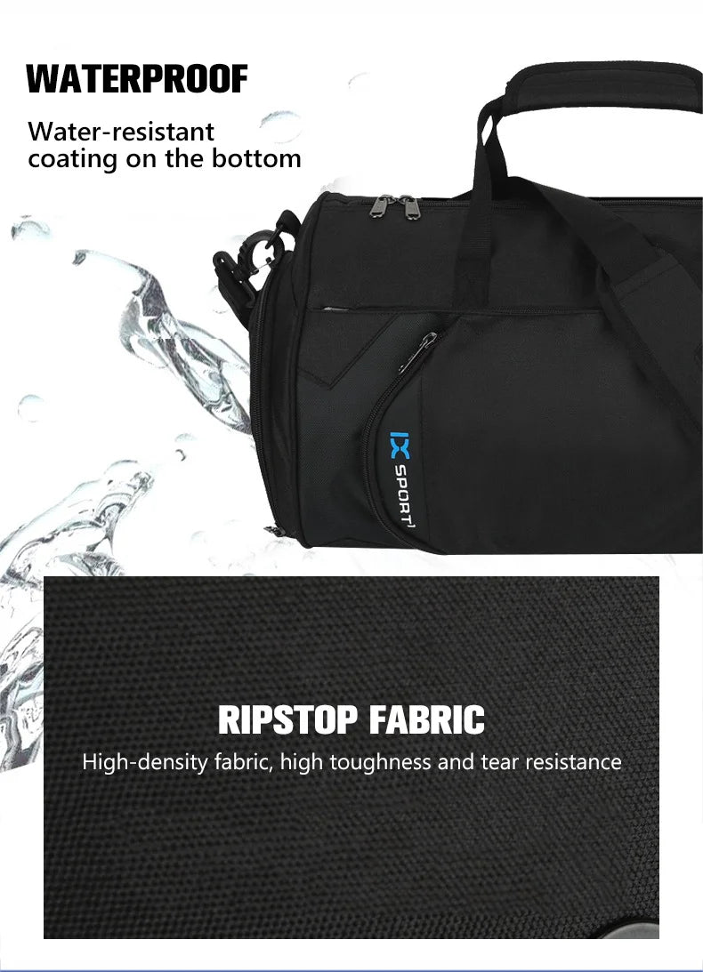 Large Gym Bag Fitness Bags Wet Dry Training Men Yoga For Shoes Travel Shoulder