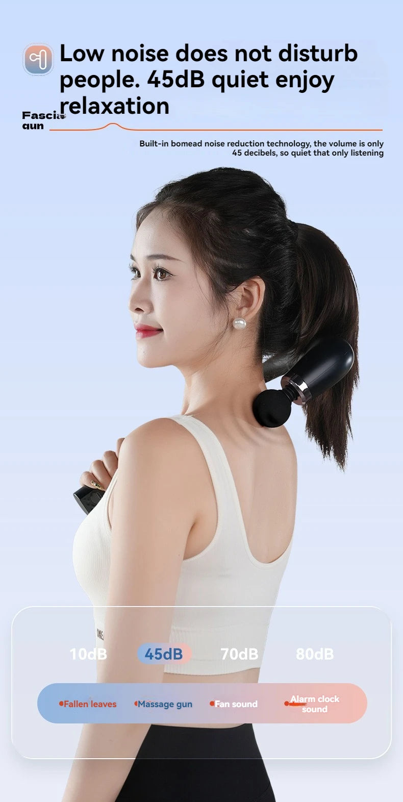 Fascia Gun Electric Massager