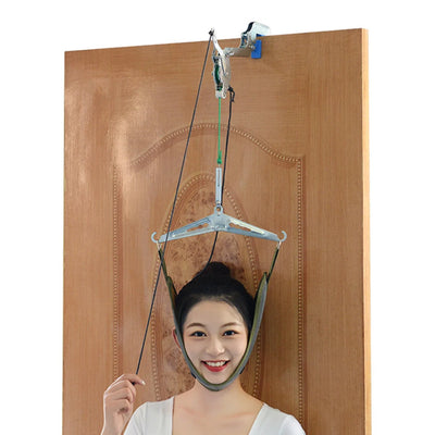 Adjustable Hanging Neck Traction Pain Relief Portable