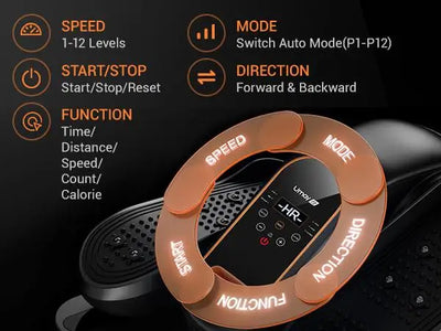 Electric Seated Leg Exerciser with Remote