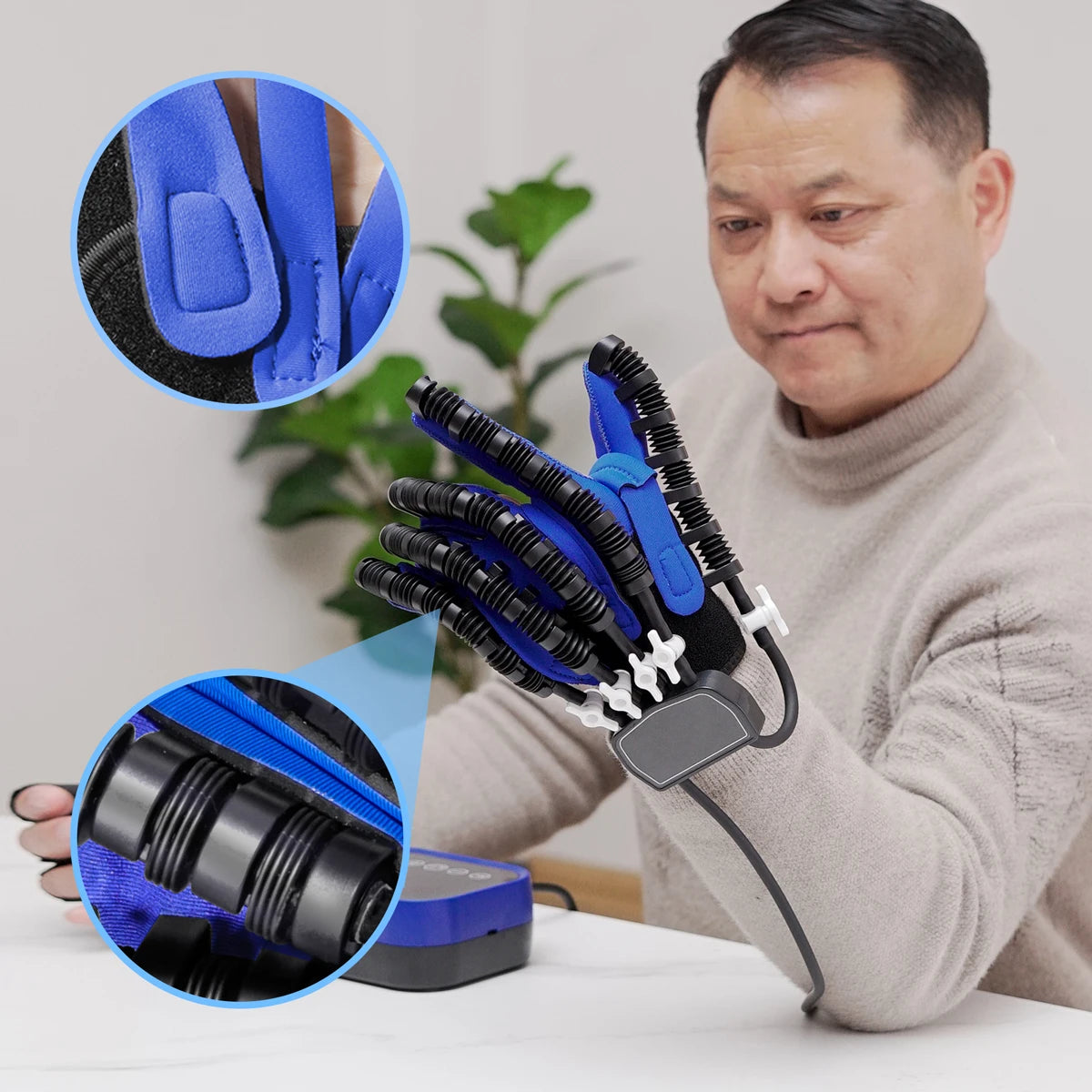 Hand Training Stroke Finger Recovery Strengthener Exercise