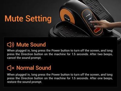Electric Seated Leg Exerciser with Remote