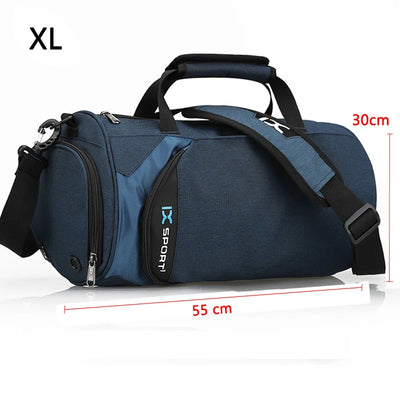 Large Gym Bag Fitness Bags Wet Dry Training Men Yoga For Shoes Travel Shoulder