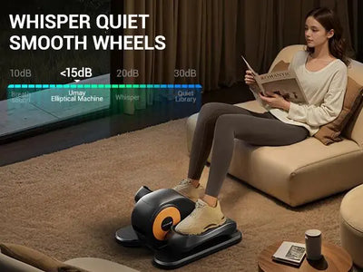 Electric Seated Leg Exerciser with Remote