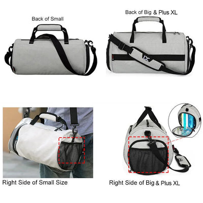 Large Gym Bag Fitness Bags Wet Dry Training Men Yoga For Shoes Travel Shoulder