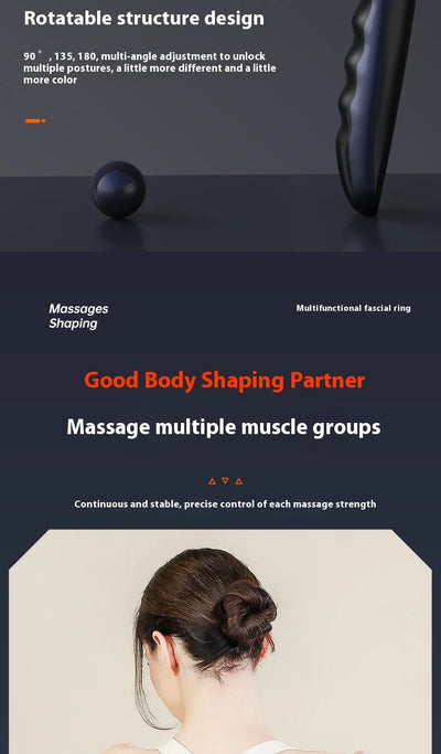 Fascia Gun Massage with Hot and Cold Heads