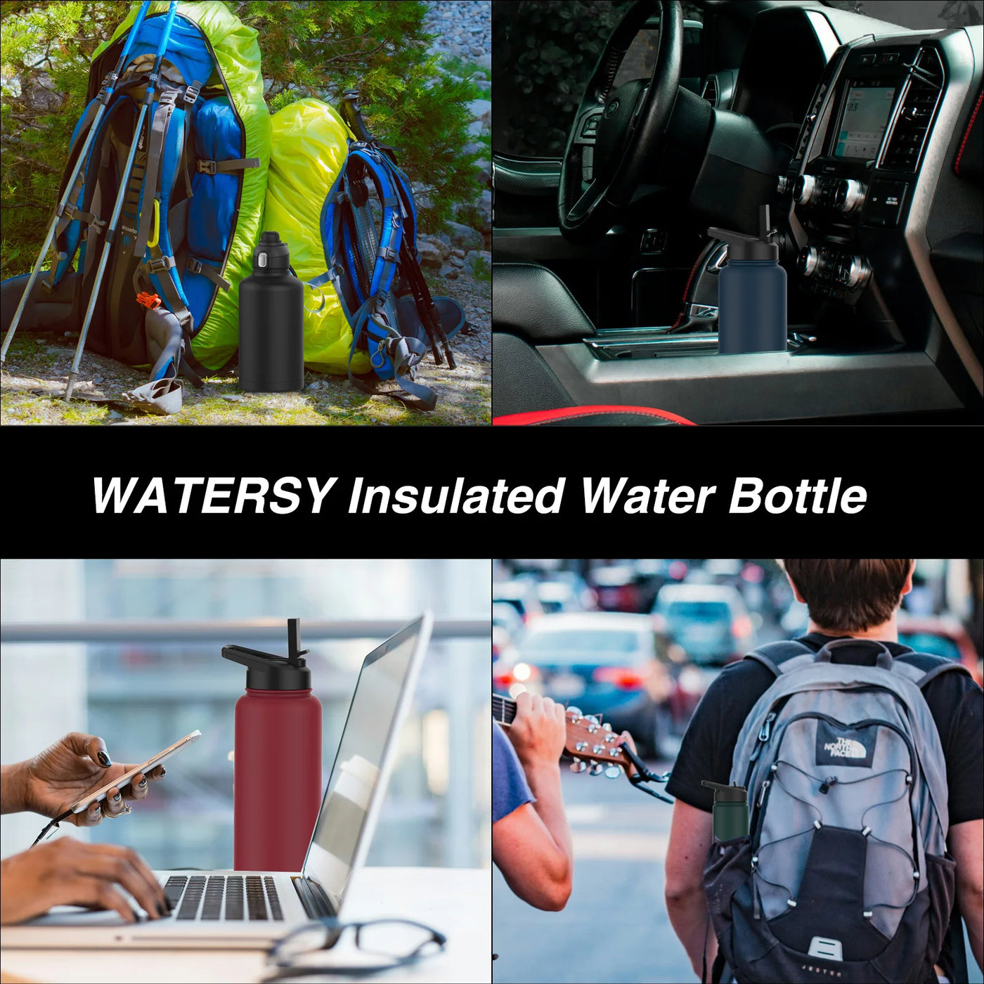 Cup Office and Home Tumbler Outdoor Sports Water Bottle