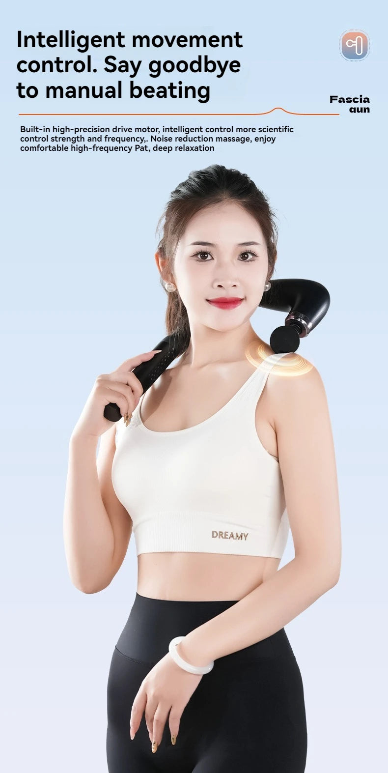 Fascia Gun Electric Massager