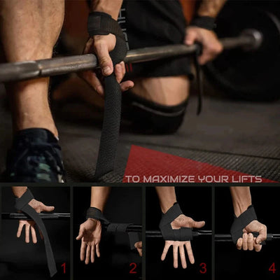 Fitness Lifting Strap Wrist Support Sports Grip Band
