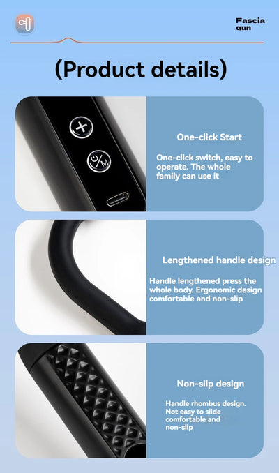 Fascia Gun Electric Massager