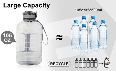 Water Bottle Outdoor Fitness Kettle Plastic