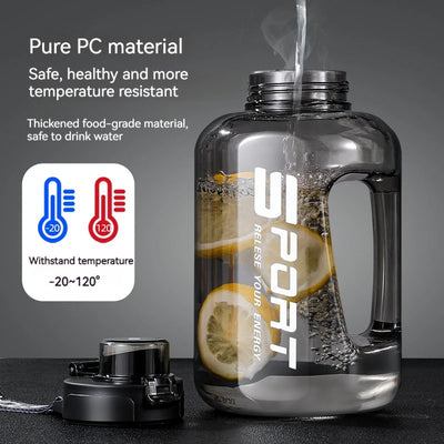 Gym Water Kettle for Camping Travel BPA Free Drinking Bottles