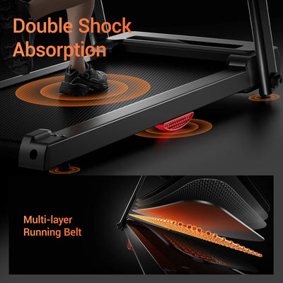 Brushless Foldable Home Treadmill