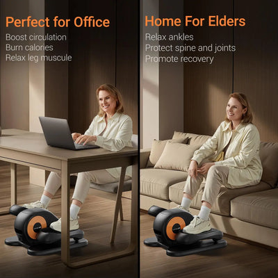 Electric Seated Leg Exerciser with Remote