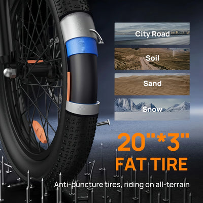 Speed Electric Bicycles with Dual Disc Brake