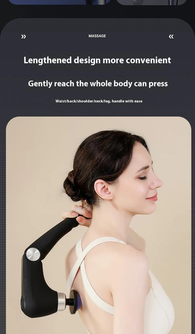 Fascia Gun Massage with Hot and Cold Heads