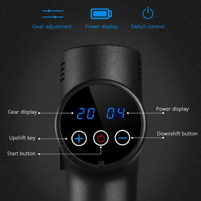 Deep Muscle Massage Gun Electric Percussion Pistol