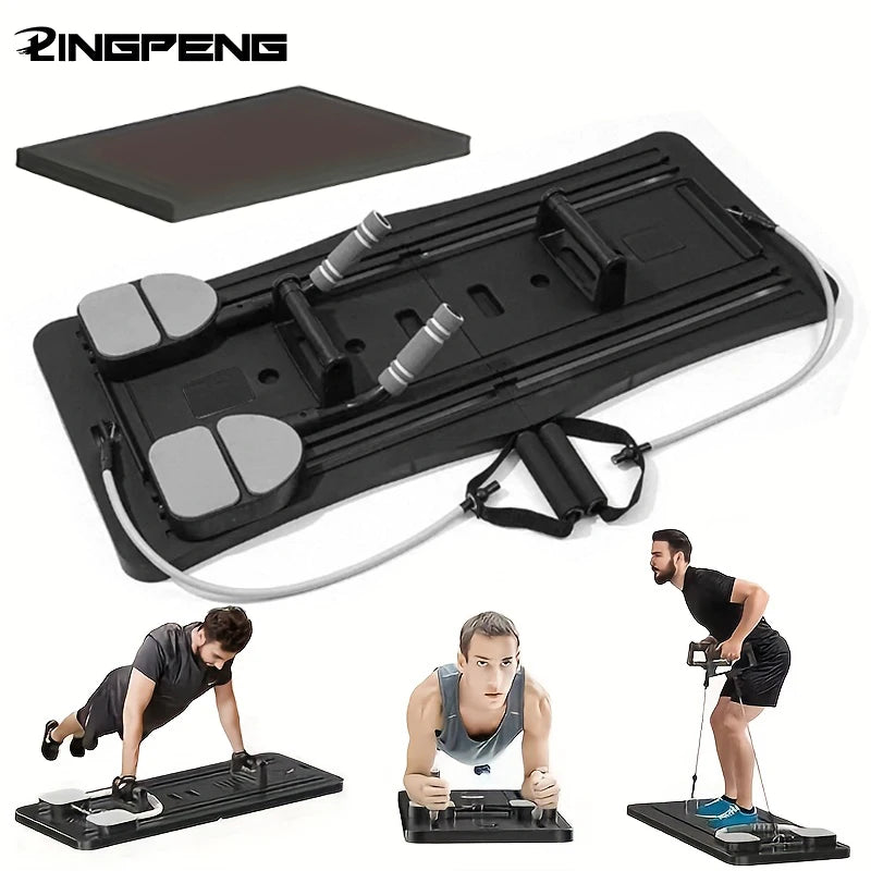 Fitness ABS Roller Machine Portable Push-Ups Stands
