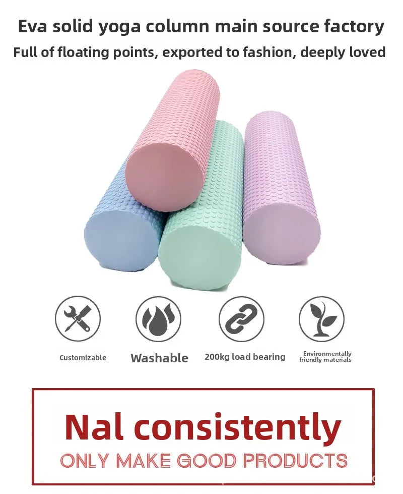 EVA Yoga Foam Roller High Density for Pilates