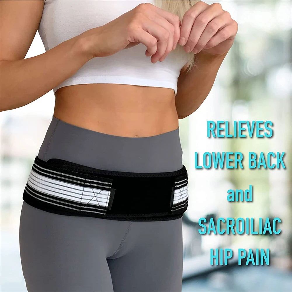Pelvic Support Belt,Sciatica Pelvis Lumbar Pain Relief,Lower Back Support