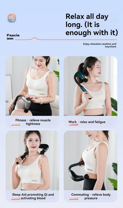 Fascia Gun Electric Massager