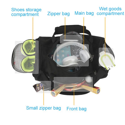 Large Gym Bag Fitness Bags Wet Dry Training Men Yoga For Shoes Travel Shoulder