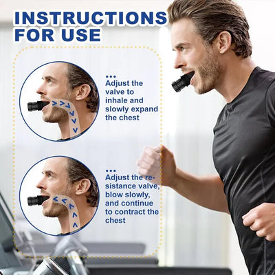 Breathing Trainer Lung Flexer Durable Fitness Exerciser